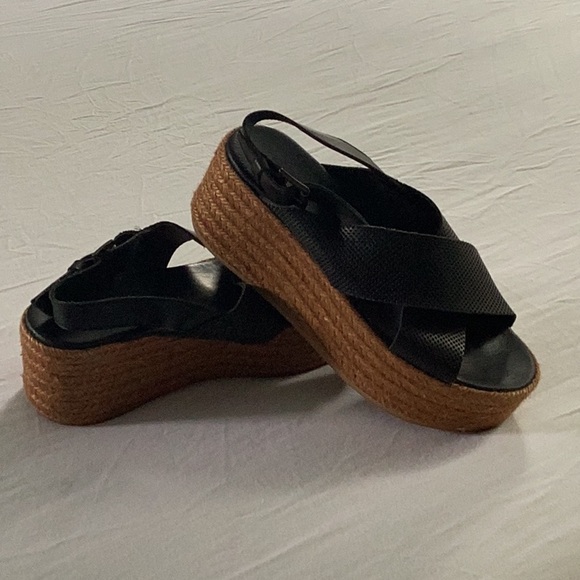 Garnet Hill Platform Sandals - Picture 1 of 4